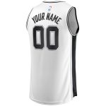 San Antonio Spurs youth san antonio spurs fanatics white fast break replica custom jersey – association edition Collection | Official Spurs Store