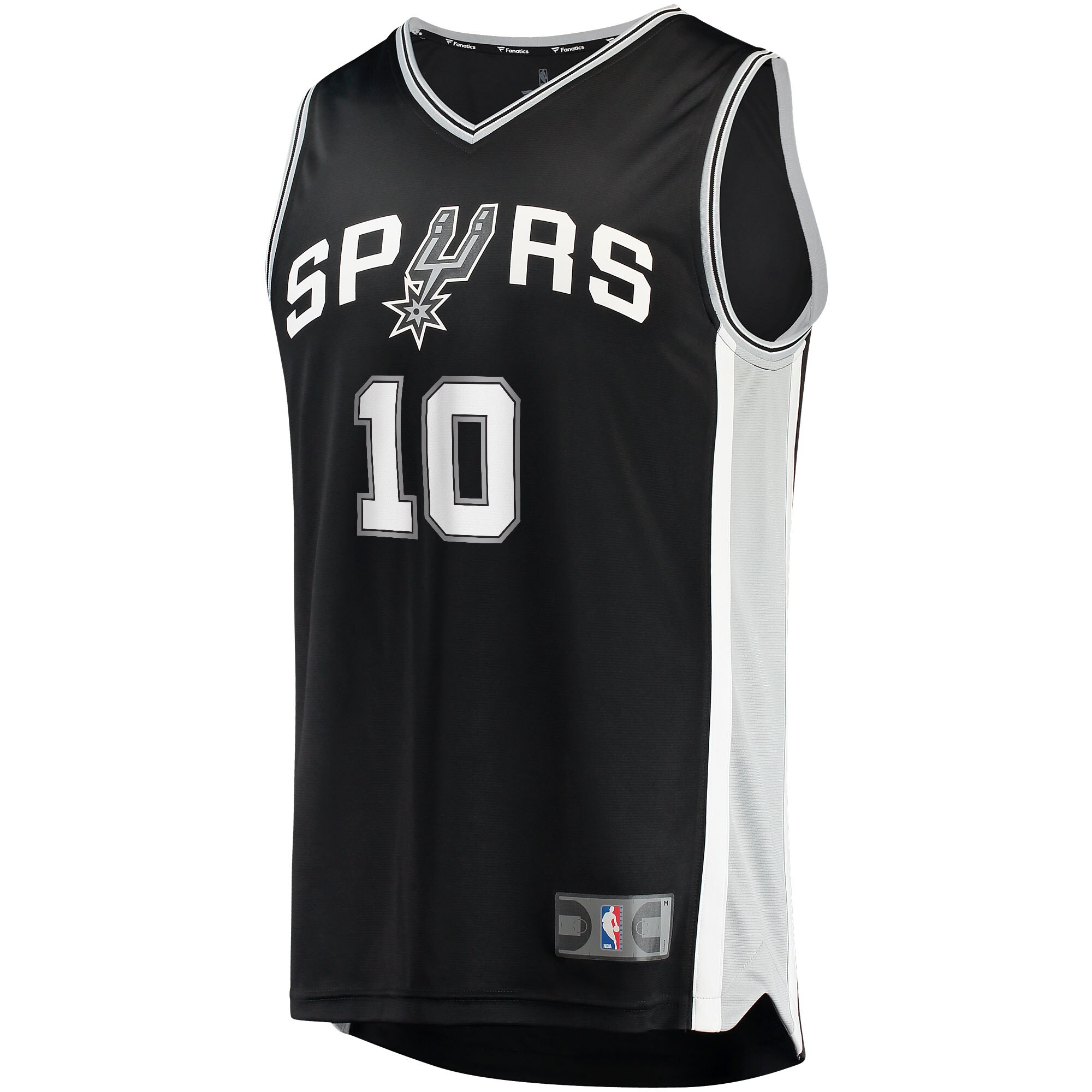 San Antonio Spurs youth san antonio spurs jeremy sochan fanatics black 2022 nba draft first round pick fast break replica jersey – icon edition Collection | Official Spurs Store