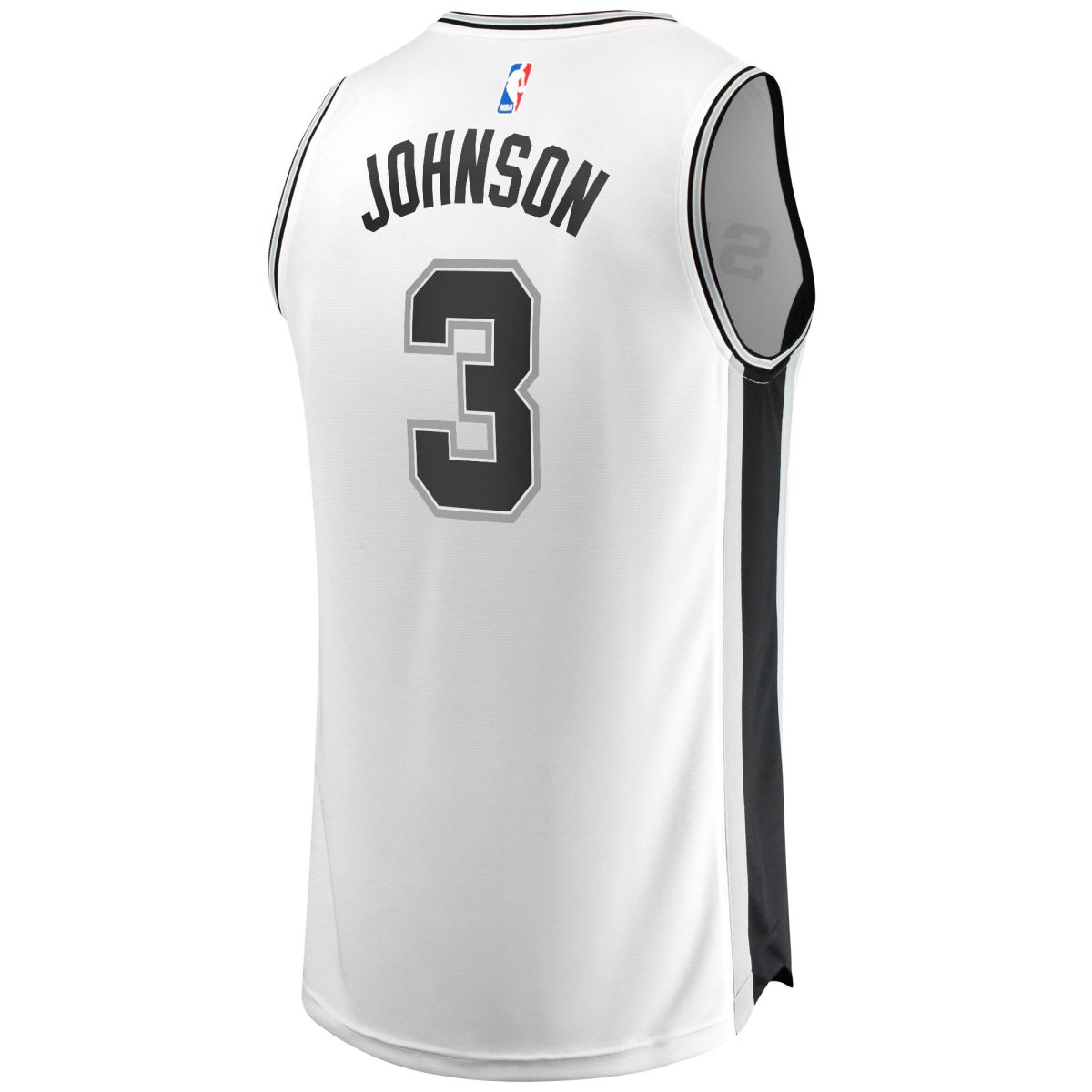 San Antonio Spurs youth san antonio spurs keldon johnson fanatics white fast break association jersey Collection | Official Spurs Store