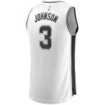 San Antonio Spurs youth san antonio spurs keldon johnson fanatics white fast break association jersey Collection | Official Spurs Store