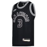 San Antonio Spurs youth san antonio spurs keldon johnson nike black 202223 swingman jersey – classic edition Collection | Official Spurs Store
