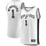 San Antonio Spurs youth san antonio spurs victor wembanyama fanatics white fast break player jersey – association edition Collection | Official Spurs Store