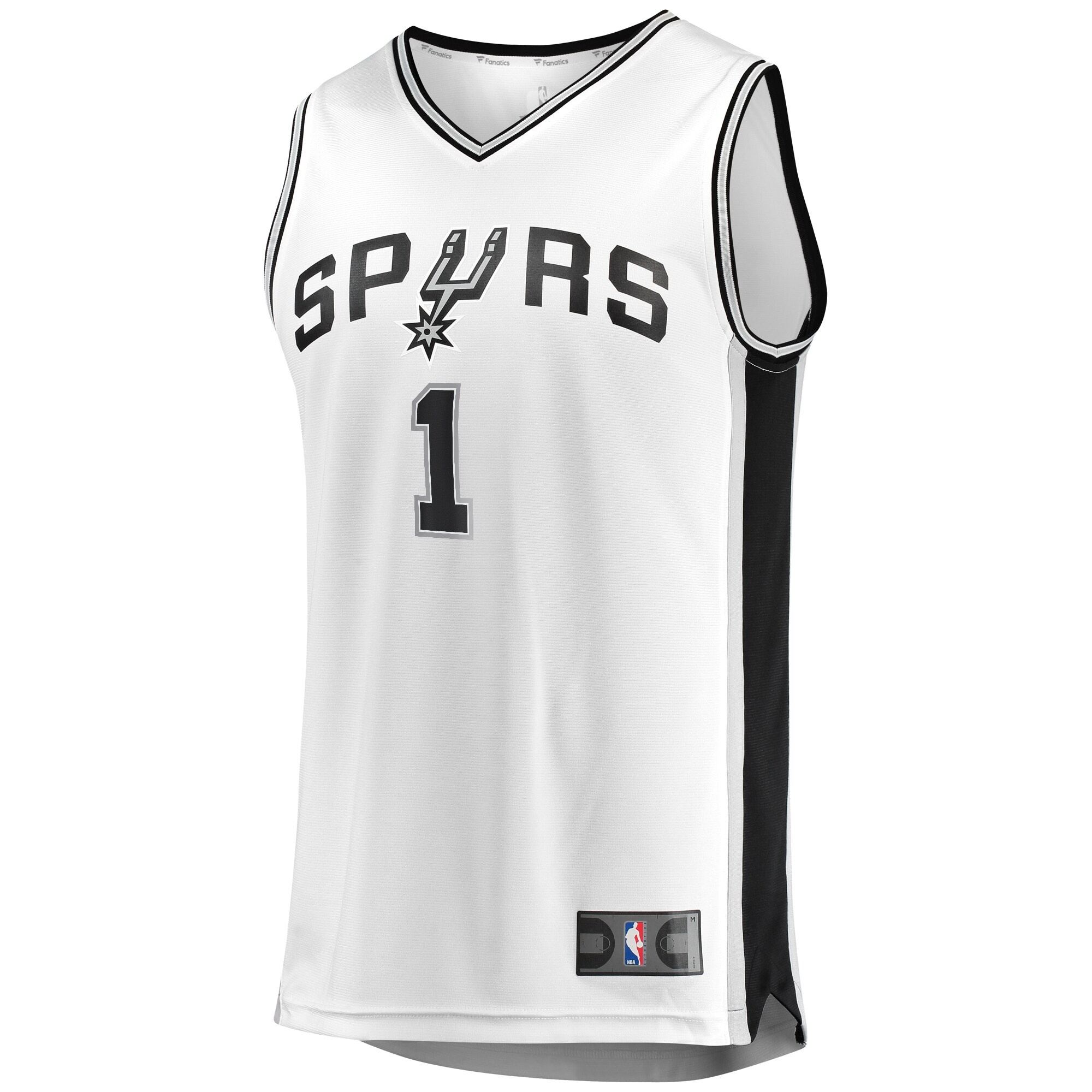 San Antonio Spurs youth san antonio spurs victor wembanyama fanatics white fast break player jersey – association edition Collection | Official Spurs Store