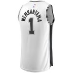 San Antonio Spurs youth san antonio spurs victor wembanyama fanatics white fast break player jersey – association edition Collection | Official Spurs Store