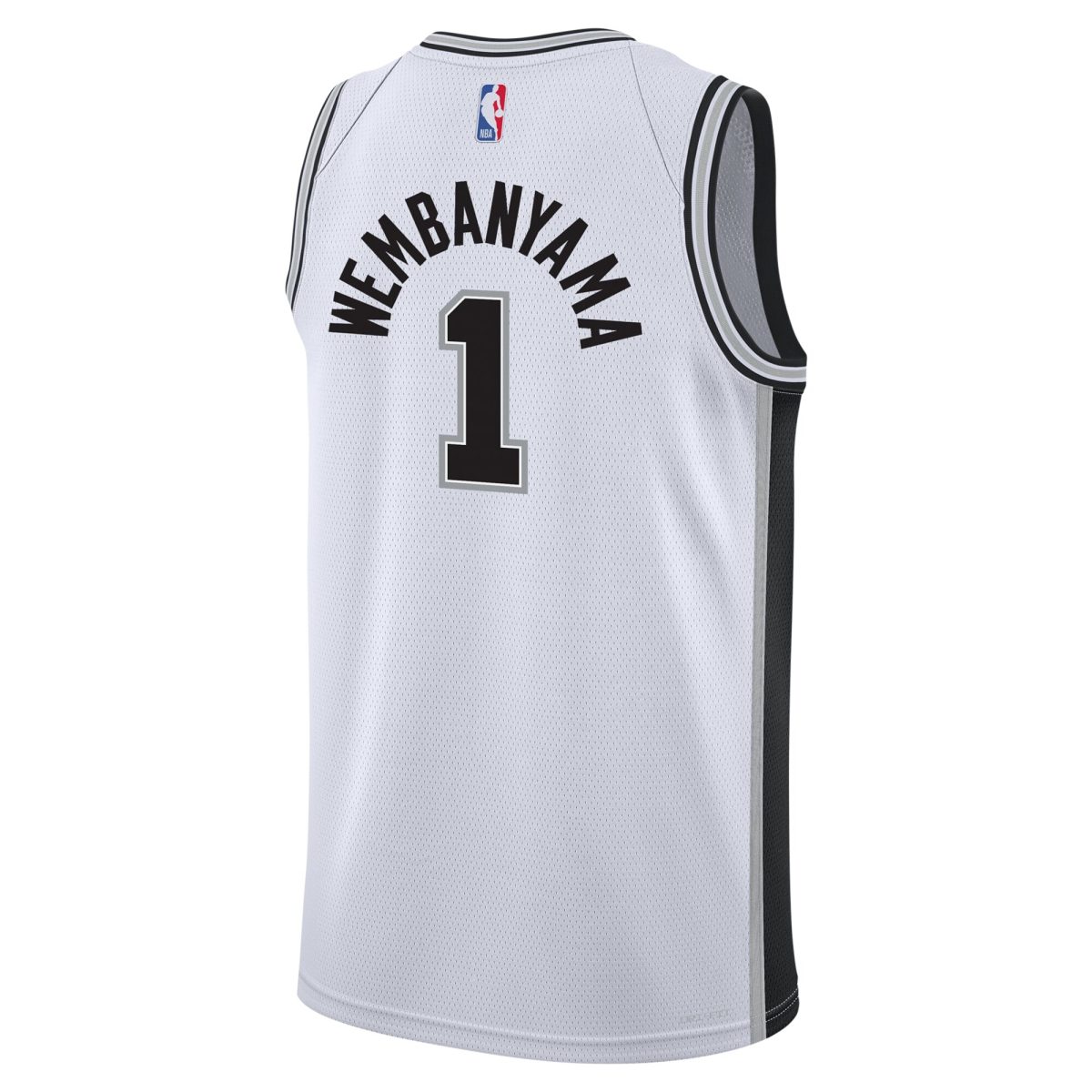 San Antonio Spurs youth san antonio spurs victor wembanyama nike white swingman jersey – association edition Collection | Official Spurs Store